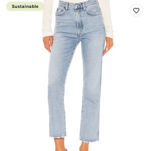 AGOLDE pinch waist high rise kick